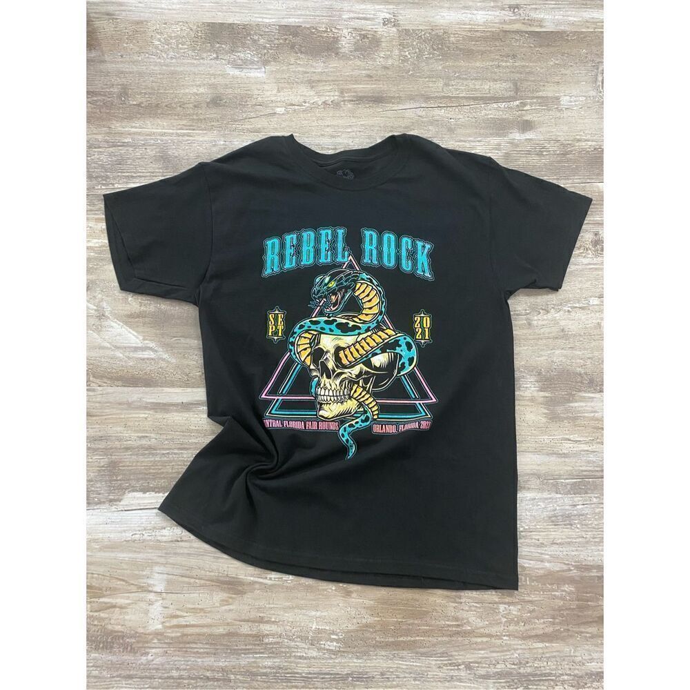 Rebel Rock MGK Incubus Concert T-Shirt Tee Mens Size M